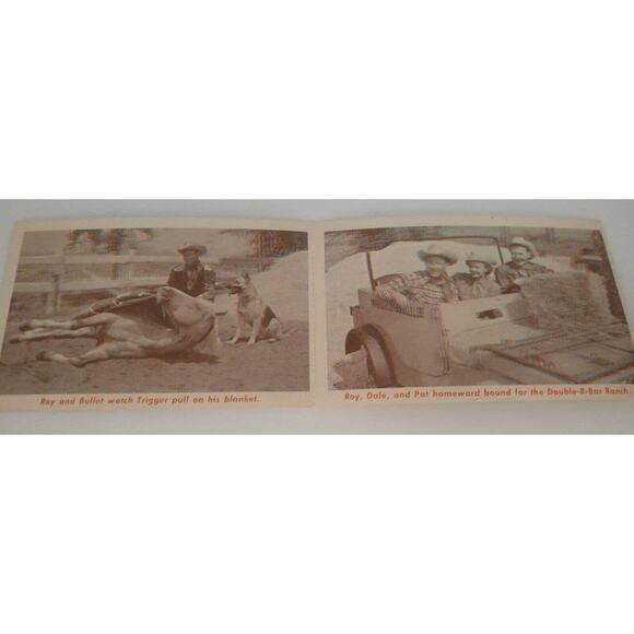 Roy Rogers, Dale Evans, Trigger & More 3D Series 7-4 images - Post Sugar Crisp - Picture 1 of 6